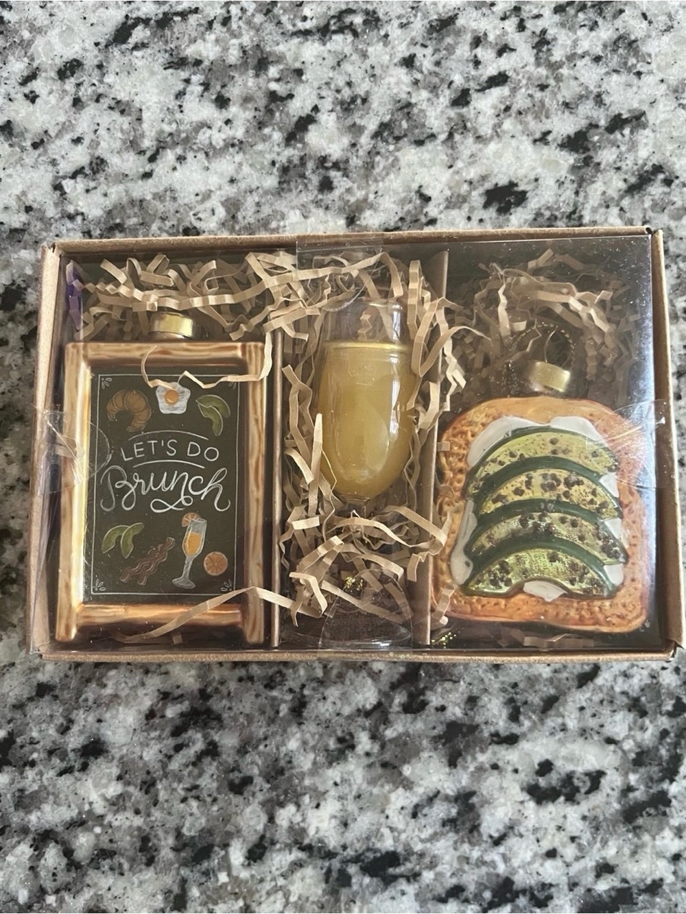 Wondershop - Brunch Ornament Set - 3